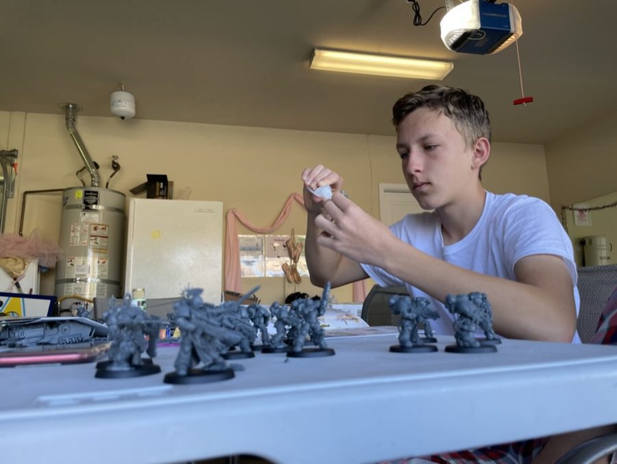 Painting miniatures